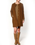 Zara UK straight coat